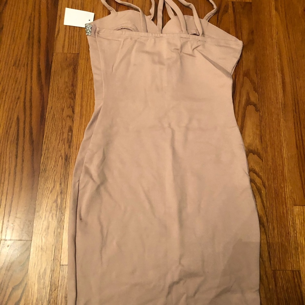 Pale pink minidress